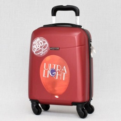 Куфар за ръчен багаж 50/30/20 см със свалящи се колелца 40/30/20 см бордо