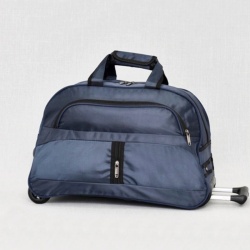 Пътна чанта с колела 50/32/28 см малка синя