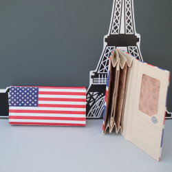 Евтино дамско портмоне американски флаг