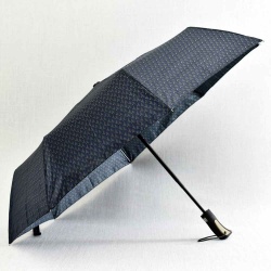 Мъжки чадър за дъжд, автоматичен, 8 ребра, тъмно син