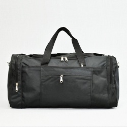 Сакове: Сак, пътна чанта 30/60/27 см, с много външни джобове, черен