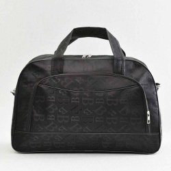 Пътна чанта за ръчен багаж 33/53/20 см с дълга дръжка, черна