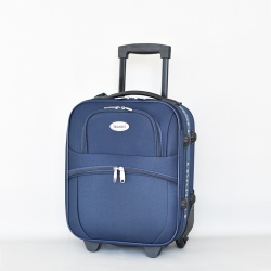 Куфар на колелца за ръчен багаж Wizz Air 41/31/16 с телескопична дръжка син