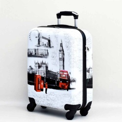 Куфар за ръчен багаж Лондон 55/40/20 см. за RAYANAIR и WIZZAIR  твърд, с колелца