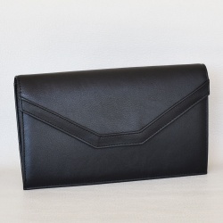 Клъч-официална бална чанта българска черна