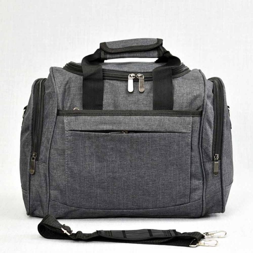 Чанта за ръчен багаж за нискотарифните авиолинии RAYANAIR и WIZZ AIR 40/30/20 см, сив