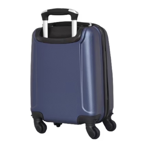Куфар за ръчен багаж 46/30/20 см със свалящи се колелца 40/30/20 см тъмно син