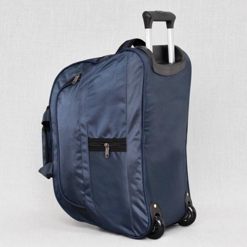 Пътна чанта с колела 50/32/28 см малка синя