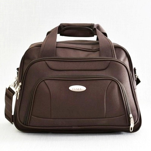 Пътна чанта за ръчен багаж за RAYANAIR и WIZZAIR,  43/30/18 см, кафява