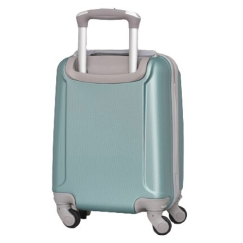 Куфар за ръчен багаж 46/30/20 см със свалящи се колелца 40/30/20 см светло зелен