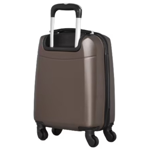 Куфар за ръчен багаж 50/30/20 см със свалящи се колелца 40/30/20 см кафяв