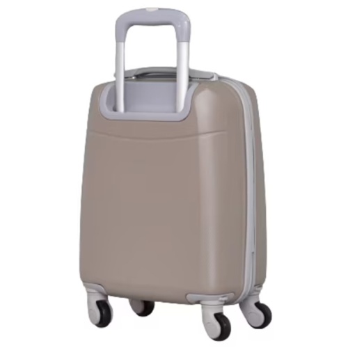 Куфар за ръчен багаж 50/30/20 см със свалящи се колелца 40/30/20 см бежов