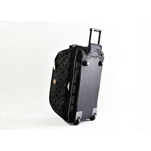 Сак с колелца 33//57/30 см, пътна чанта, от здрава текстилна материя, стилен дизайн