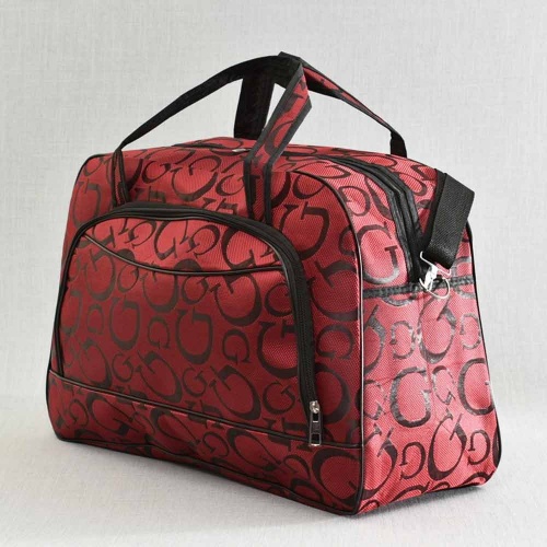 Пътна чанта за ръчен багаж 33/53/20 см с дълга дръжка, бордо