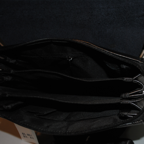 Мъжка чанта от естествена кожа с дълга и къса дръжка спортно-елегантна