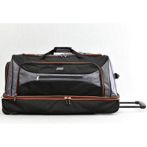 Сак с колелца 39//74/33 см, пътна чанта, от здрава текстилна материя