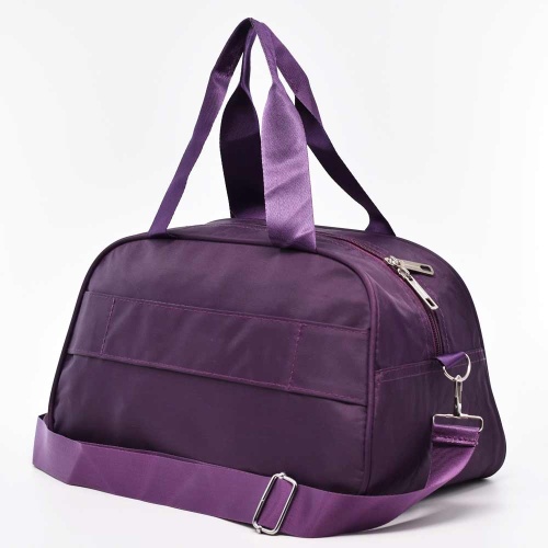 Чанта за ръчен багаж 36/23/20 см, с къса и дълга дръжка лилава