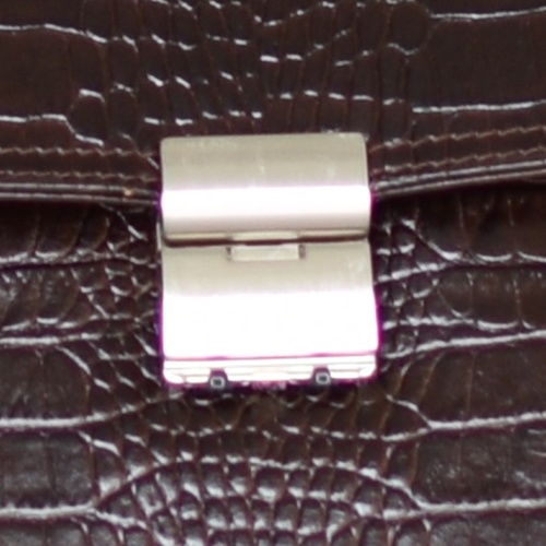 Луксозна мъжка бизнес чанта от естествена телешка кожа REFORM, с много отделения, черна