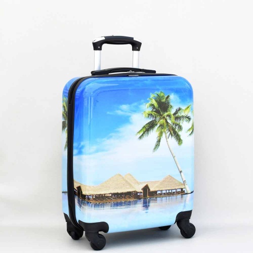 Куфар за ръчен багаж  Бали 55/40/20 см. за RAYANAIR и WIZZAIR  твърд, лек, с колелца