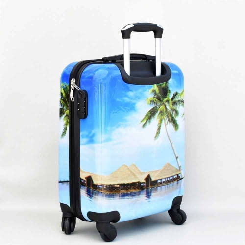 Куфар за ръчен багаж  Бали 55/40/20 см. за RAYANAIR и WIZZAIR  твърд, лек, с колелца